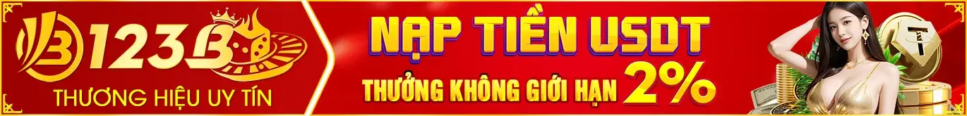 Nhà cái 123boo khuyến mãi nạp USDT tặng 2%